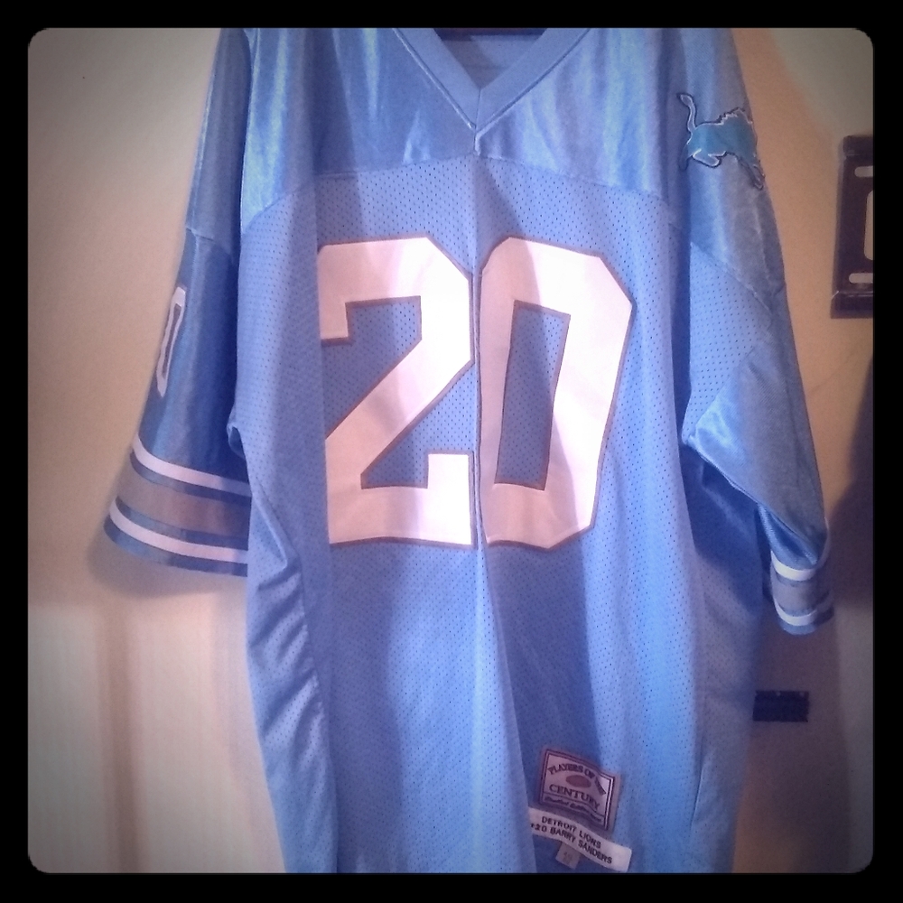 Barry sanders jersey